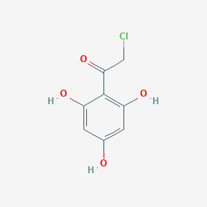 molecular formula C8H7ClO4 B020168 2-氯-1-(2,4,6-三羟基苯基)乙酮 CAS No. 110865-03-7