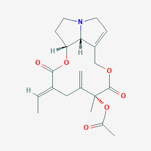 molecular formula C20H25NO6 B201698 Seneciphyllinine CAS No. 90341-45-0