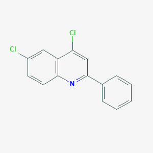 molecular formula C15H9Cl2N B020187 4,6-Dichloro-2-phenylquinoline CAS No. 100914-76-9