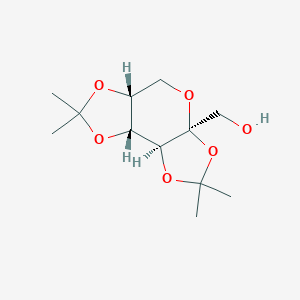 molecular formula C₁₂H₂₀O₆ B020219 2,3:4,5-二-O-异丙基-β-D-呋喃糖吡喃糖 CAS No. 20880-92-6