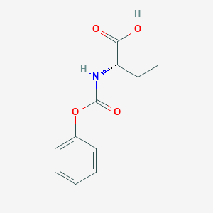 B020239 N-Phenoxycarbonyl-L-valine CAS No. 126147-70-4