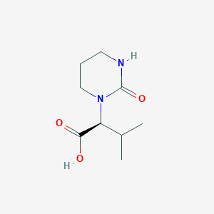 (S)-3-Methyl-2-(2-oxotetrahydropyrimidin-1(2H)-yl)butanoic acid