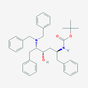 B020245 (2S,3S,5S)-2-(N,N-Dibenzylamino)-3-hydroxy-5-(tert-butyloxycarbonylamino)-1,6-diphenylhexane CAS No. 162849-93-6