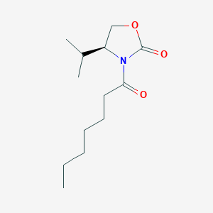 B020270 3-Heptanoyl-4-(S)-isopropyl-oxazolidin-2-one CAS No. 145588-98-3