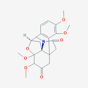 molecular formula C21H25NO7 B203313 氧代表皮迈尔辛 CAS No. 51804-68-3