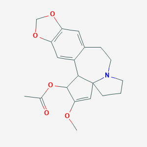 molecular formula C20H23NO5 B203326 Acetylcephalotaxine CAS No. 24274-60-0