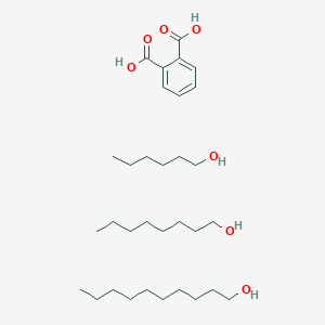 molecular formula C32H60O7 B203655 Phthalic acid mixed decyl and hexyl and octyl diesters CAS No. 68648-93-1