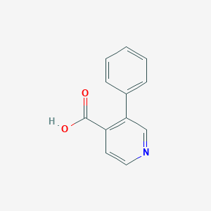 molecular formula C12H9NO2 B020447 3-phenylpyridine-4-carboxylic Acid CAS No. 104096-15-3