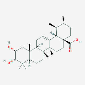 molecular formula C30H48O4 B020479 3-表冠状酸 CAS No. 52213-27-1