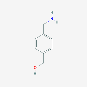 molecular formula C8H11NO B020502 (4-(Aminomethyl)phenyl)methanol CAS No. 39895-56-2