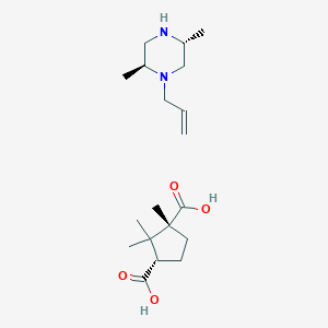 B020512 (+)-(2S,5R)-1-Allyl-2,5-dimethylpiperazine, (+)-Camphoric Acid Salt CAS No. 186094-00-8