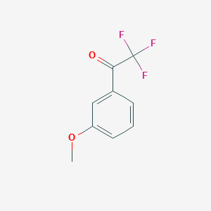 molecular formula C9H7F3O2 B020525 2,2,2-三氟-1-(3-甲氧基苯基)乙酮 CAS No. 30724-22-2