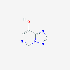 molecular formula C5H4N4O B020533 [1,2,4]Triazolo[1,5-c]pyrimidin-8-ol CAS No. 106921-59-9