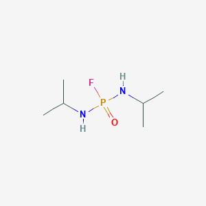 molecular formula C6-H16-F-N2-O-P B020552 Mipafox CAS No. 371-86-8