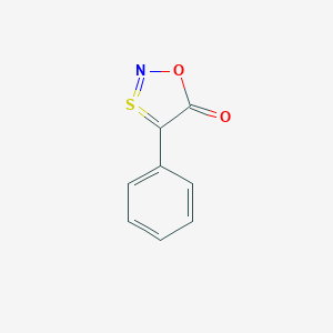 4-Phenyl-5-oxylato-3-thia(IV)isoxazole-3-ylium