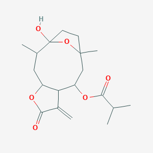 molecular formula C19H28O6 B206078 Tirotundin CAS No. 56377-67-4