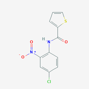 N-(4-chloro-2-nitrophenyl)thiophene-2-carboxamide