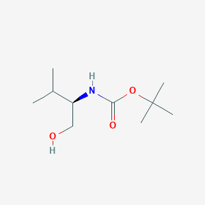 molecular formula C10H21NO3 B020623 Boc-D-缬氨醇 CAS No. 106391-87-1