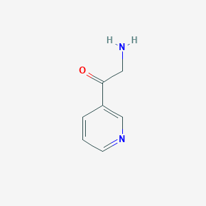 molecular formula C7H10Cl2N2O B020631 2-氨基-1-(吡啶-3-基)乙酮二盐酸盐 CAS No. 51746-82-8