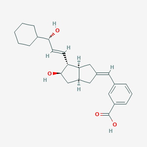 molecular formula C25H32O4 B206392 Naxaprostene CAS No. 87269-59-8