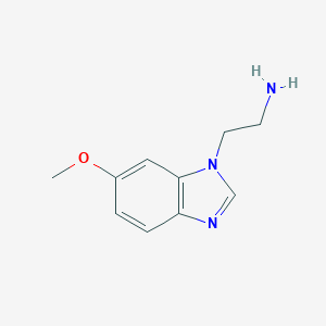 B020689 2-(6-Methoxybenzimidazol-1-yl)ethanamine CAS No. 102550-09-4