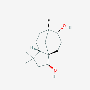 molecular formula C15H26O2 B207012 Clovanediol CAS No. 2649-64-1
