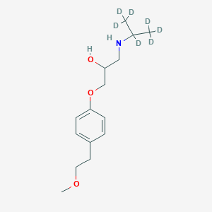 B020707 1-(1,1,1,2,3,3,3-Heptadeuteriopropan-2-ylamino)-3-[4-(2-methoxyethyl)phenoxy]propan-2-ol CAS No. 959787-96-3