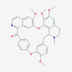 molecular formula C37H34N2O7 B020736 氧化防己碱 CAS No. 102516-53-0