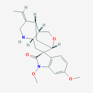 molecular formula C21H26N2O4 B207646 Humantenirine CAS No. 82375-30-2