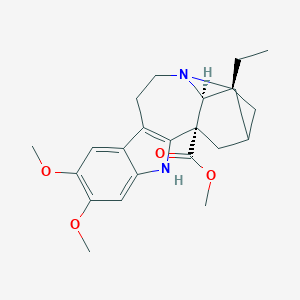 molecular formula C23H30N2O4 B207741 Conopharyngine CAS No. 76-98-2