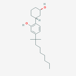 molecular formula C22H36O2 B208284 (1S,3S)-3-[2-Hydroxy-4-(1,1-dimethyloctyl)phenyl]cyclohexanol 