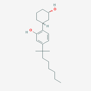 2-[(1S,3S)-3-Hydroxycyclohexyl]-5-(2-methyloctan-2-YL)phenol