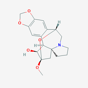 molecular formula C18H21NO5 B208478 Drupacine CAS No. 49686-57-9