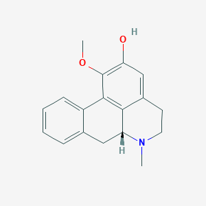 molecular formula C18H19NO2 B208564 O-Nornuciferine CAS No. 3153-55-7
