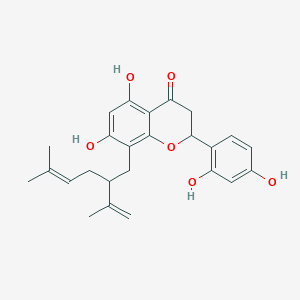 molecular formula C26H30O6 B208610 Kurarinone CAS No. 34981-26-5