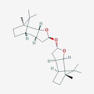 (1S,2R,4S,6R,7S)-1,10,10-trimethyl-4-[[(1S,2R,4S,6R,7S)-1,10,10-trimethyl-3-oxatricyclo[5.2.1.02,6]decan-4-yl]oxy]-3-oxatricyclo[5.2.1.02,6]decane
