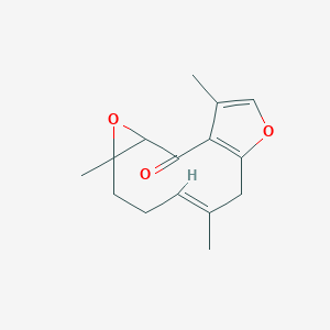 molecular formula C15H18O3 B209137 Zederone CAS No. 7727-79-9