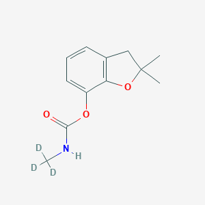 molecular formula C12H15NO3 B020933 呋喃丹-d3 CAS No. 1007459-98-4