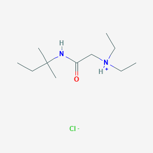 2-(Diethylamino)-N-tert-pentylacetamide hydrochloride