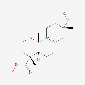 molecular formula C21H32O2 B021107 甲基（1R、4aS、7S、10aR）-7-乙烯基-1、4a、7-三甲基-3、4、5、6、8、9、10、10a-八氢-2H-菲-1-羧酸酯 CAS No. 19907-21-2