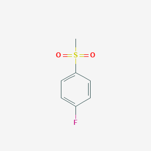 molecular formula C7H7FO2S B021136 4-氟苯甲基砜 CAS No. 455-15-2