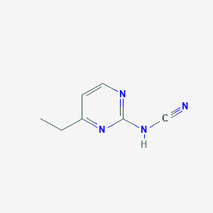 B021146 Cyanamide, (4-ethyl-2-pyrimidinyl)-(9CI) CAS No. 102739-39-9