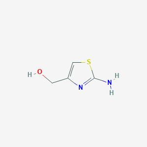 molecular formula C4H6N2OS B021201 (2-氨基噻唑-4-基)甲醇 CAS No. 51307-43-8