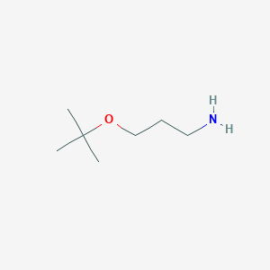 molecular formula C7H17NO B021220 3-(叔丁氧基)丙-1-胺 CAS No. 100364-10-1