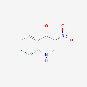 molecular formula C9H6N2O3 B021240 3-硝基喹啉-4-醇 CAS No. 50332-66-6