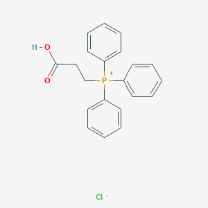 molecular formula C21H20ClO2P B021247 (2-羧乙基)三苯基氯化鏻 CAS No. 36626-29-6