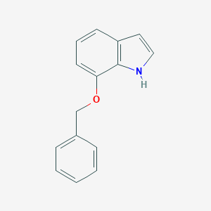 molecular formula C15H13NO B021248 7-苄氧基吲哚 CAS No. 20289-27-4