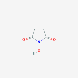 molecular formula C4H3NO3 B021251 1-Hydroxy-1H-pyrrole-2,5-dione CAS No. 4814-74-8