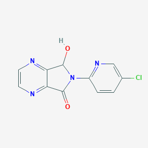 B021272 6-(5-Chloro-2-pyridyl)-6,7-dihydro-7-hydroxy-5H-pyrrolo[3,4-b]pyrazin-5-one CAS No. 43200-81-3