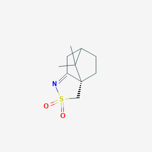 molecular formula C10H15NO2S B021288 (+)-10-樟脑磺酰亚胺 CAS No. 107869-45-4